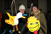 selbstgebastelte Laternen (Foto: Martin Schmitz)